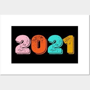 2021- New year Posters and Art